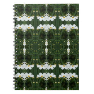 Fleurs de Cosmos blanc Carnet d'art Abstrait