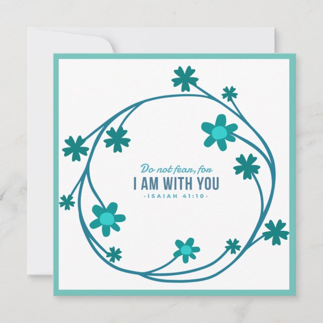 Fleurs de couronne Verdure Floral Religieux Cadeau (Devant)