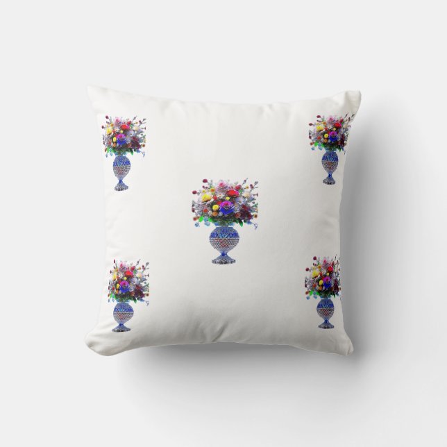 Fleurs de Coussin de décoration (Recto)