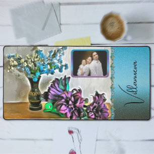 Fleurs de famille de soie et de corn Husk 2190