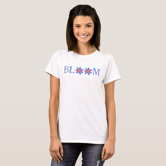 Fleurs de fleurs T-shirt femme (Devant entier)