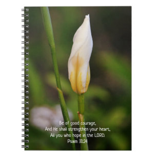 Fleurs de foi Courage de prière Carnet du Journal