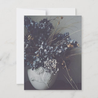 Fleurs de hortensias séchées, beauté douce.