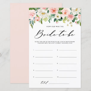 Fleurs De Jardin L'Âge Du Jeu De Douche De Mariée