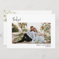 Fleurs de jardin Mariage photo Merci Qr scan