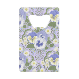 Fleurs de jardin printanier sur lavande