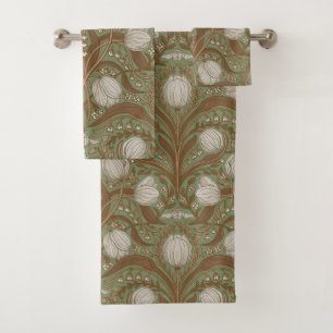 Fleurs de jardin printanier sur sauge