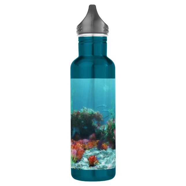 Fleurs de la bouteille d'eau de mer (Gauche)