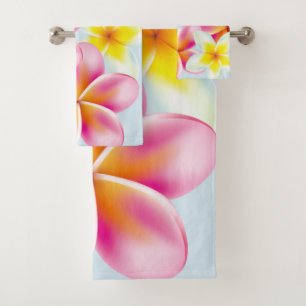 Fleurs de la Plumeria tropicale