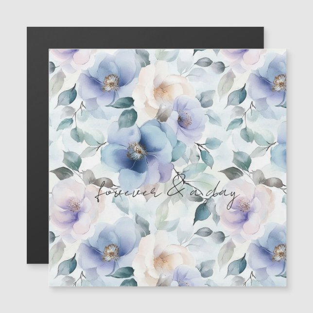 Fleurs de lavande jolies romantiques amour mariage (Devant / Derrière)