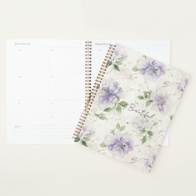 Fleurs de lavande violette jolie   (Devant avec enveloppe)