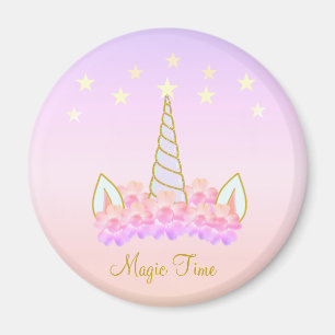 Fleurs de licorne & étoiles Magnet Magique