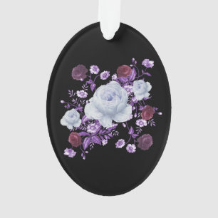 FLEURS DE LILA, ARRIÈRE - PLAN NOIR