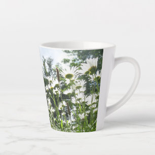 Fleurs de marguerite Latte Mug