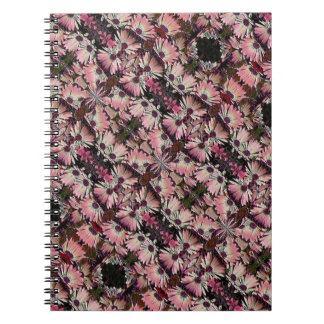 Fleurs de marguerite rose Carnet d'art Abstrait