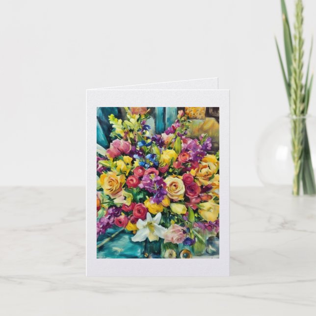 Fleurs de Marla .... carte   (Devant)