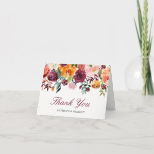 Fleurs de Marsala rose orange Merci