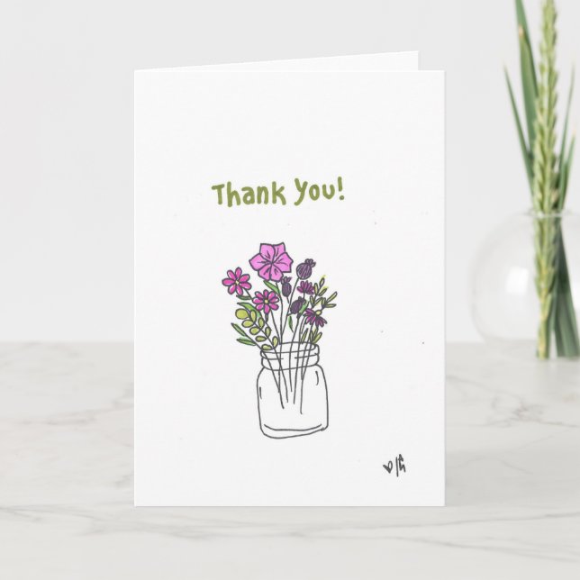 Fleurs de Merci 6 cartes (Devant)