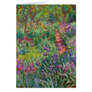 fleurs de monet vintage l'iris-jardin-à-giverny