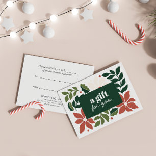 FLEURS DE NOËL CRÈME VERTE ROUGE SPÉCIALE