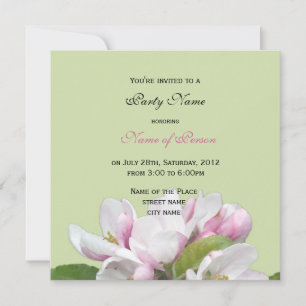 fleurs de pomme toutes invitation