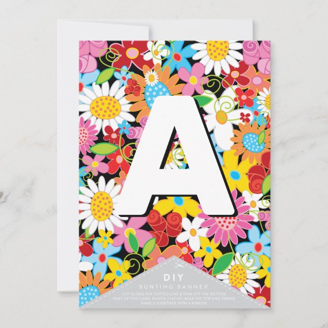 Fleurs de printemps Jardin Whimsical do-it-yoursel (Devant)