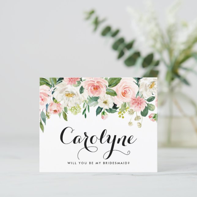 Fleurs De Printemps Romantiques Serez-Vous Ma Femm (Debout devant)