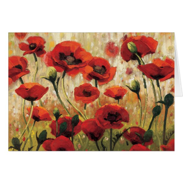 Fleurs de ressort dans un jardin (Devant horizontal)