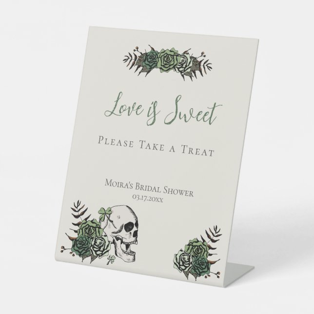 Fleurs de Rosier Crâne en Ivoire Signes de Faveur  (Recto)