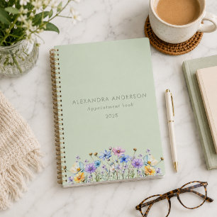 Fleurs de sauvage aquarelle élégantes minimalistes