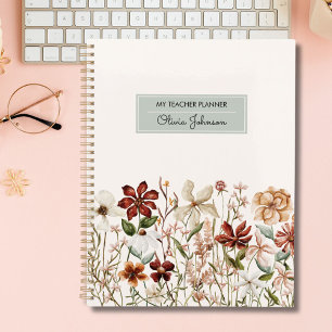 Fleurs de sauvageon aquarelle personnalisées vinta