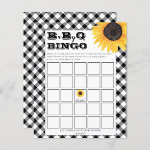 Fleurs de soleil Boho   BW Checks Baby shower Bing