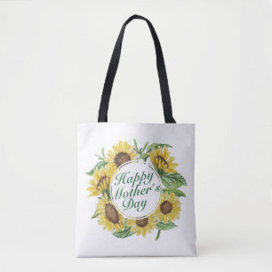 Fleurs de soleil Bonne fête des mères Sac fourre-t