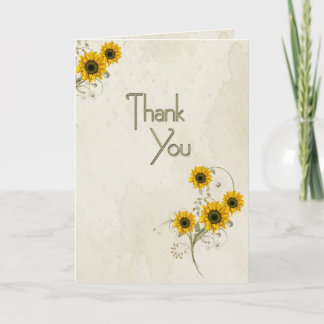 Fleurs de soleil Merci