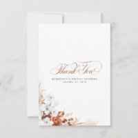 Fleurs de terre cuite et blanches Boho Merci