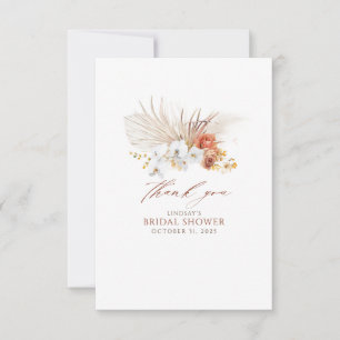 Fleurs de terre cuite et blanches Merci Boho