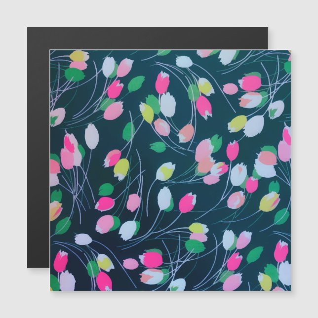 Fleurs de tulipe du jardin printanier Fleur d'aqua (Devant / Derrière)