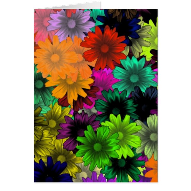 Fleurs de verre tendues (Devant)