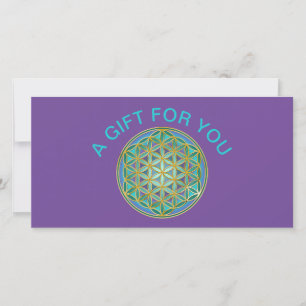 FLEURS DE VIE - Géométrie Sacrée Design 1