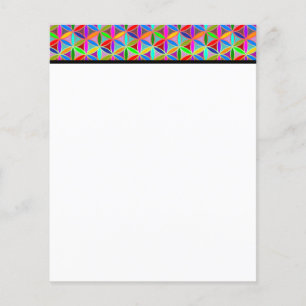 FLEURS DE VIE - gradients multicolores motif
