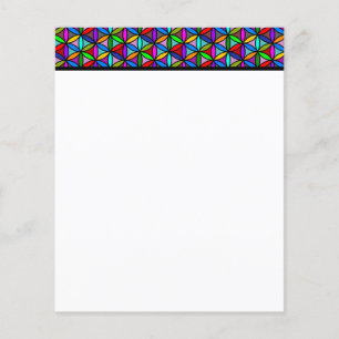 FLEURS DE VIE - gradients multicolores motif 2