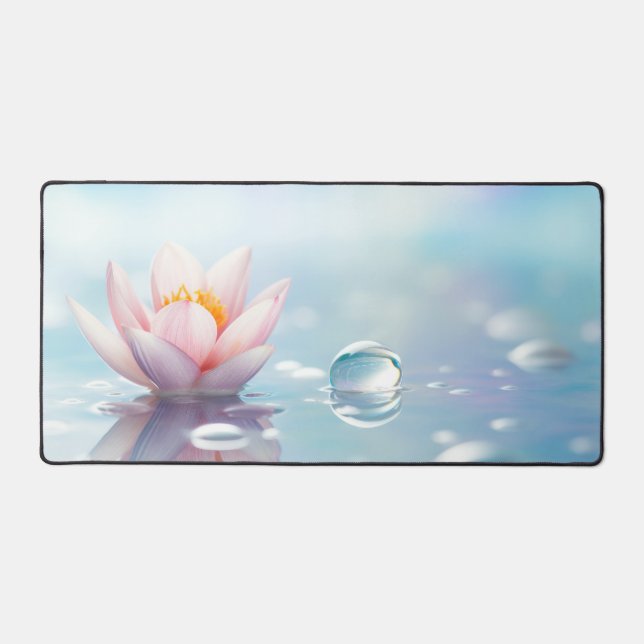 Fleurs d'eau de galets paisibles (Recto)