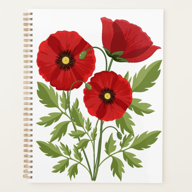 Fleurs d'été joyeuses floraison de pavot (Devant)