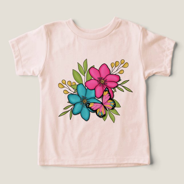 Fleurs d'été tropical (Design Recto)