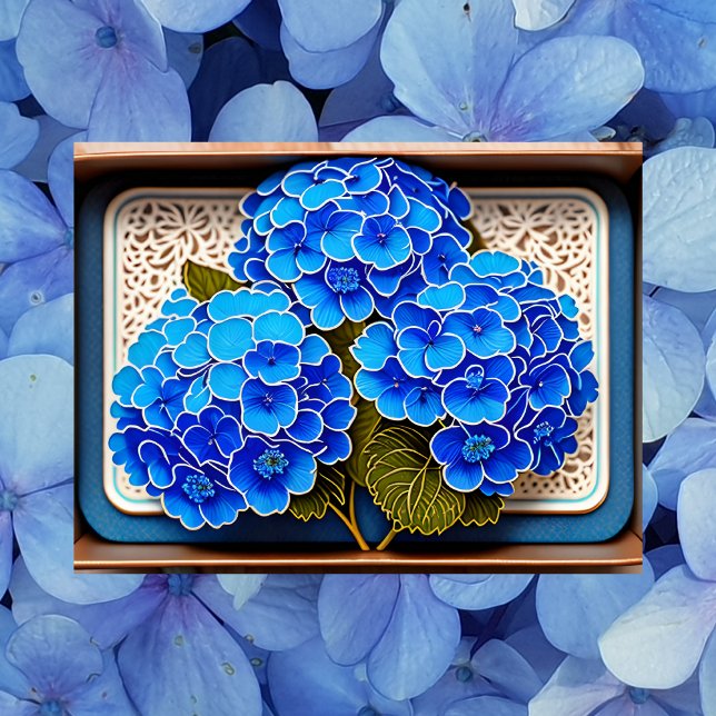 Fleurs d'Hydrangea, Carte postale de poste (Créateur téléchargé)