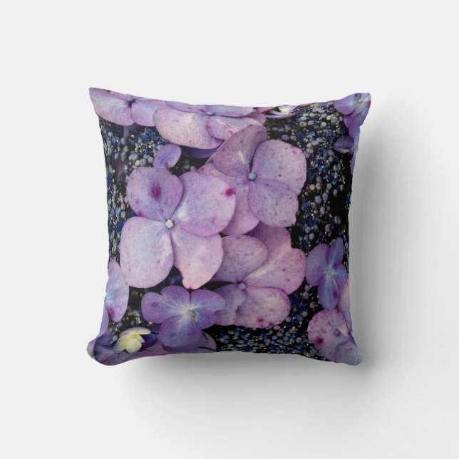 Fleurs d'Hydrangée violette-CARRÉ COUSSIN (Recto)