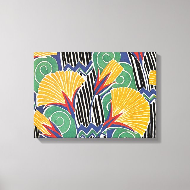 Fleurs d'or Art Déco Seguy - Enveloppées (Recto)