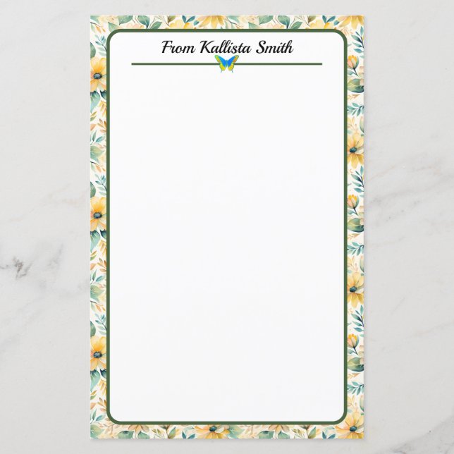 Fleurs d'or Sunny (Devant)