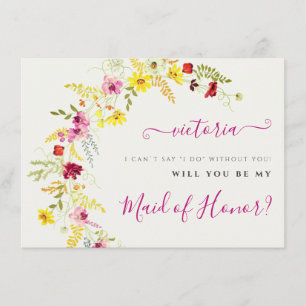 Fleurs d'orchidées sauvages pourpres Cartes de ser