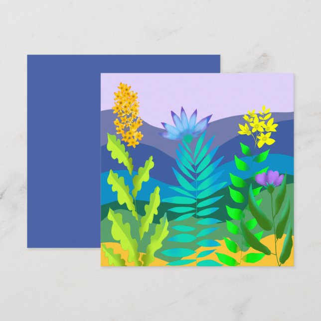 Fleurs du désert (Devant / Derrière)